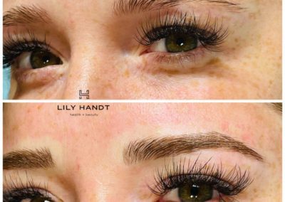 eyebrow microblading before and after