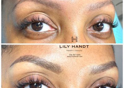 eyebrow microblading before and after